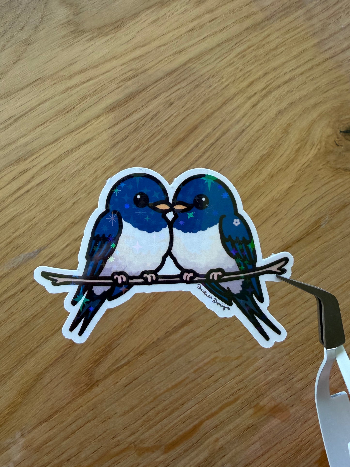 Schwalbe Paar Sticker