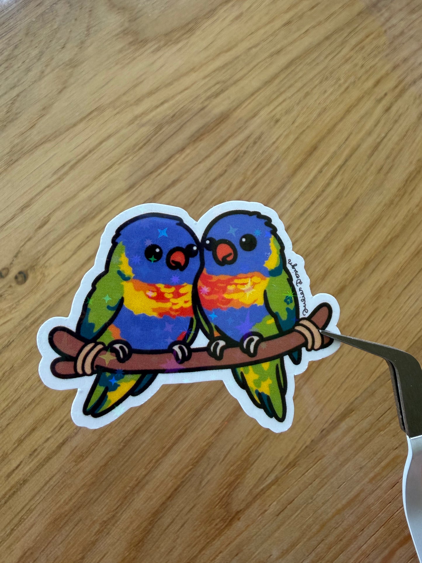 Unzertrennliche Sticker