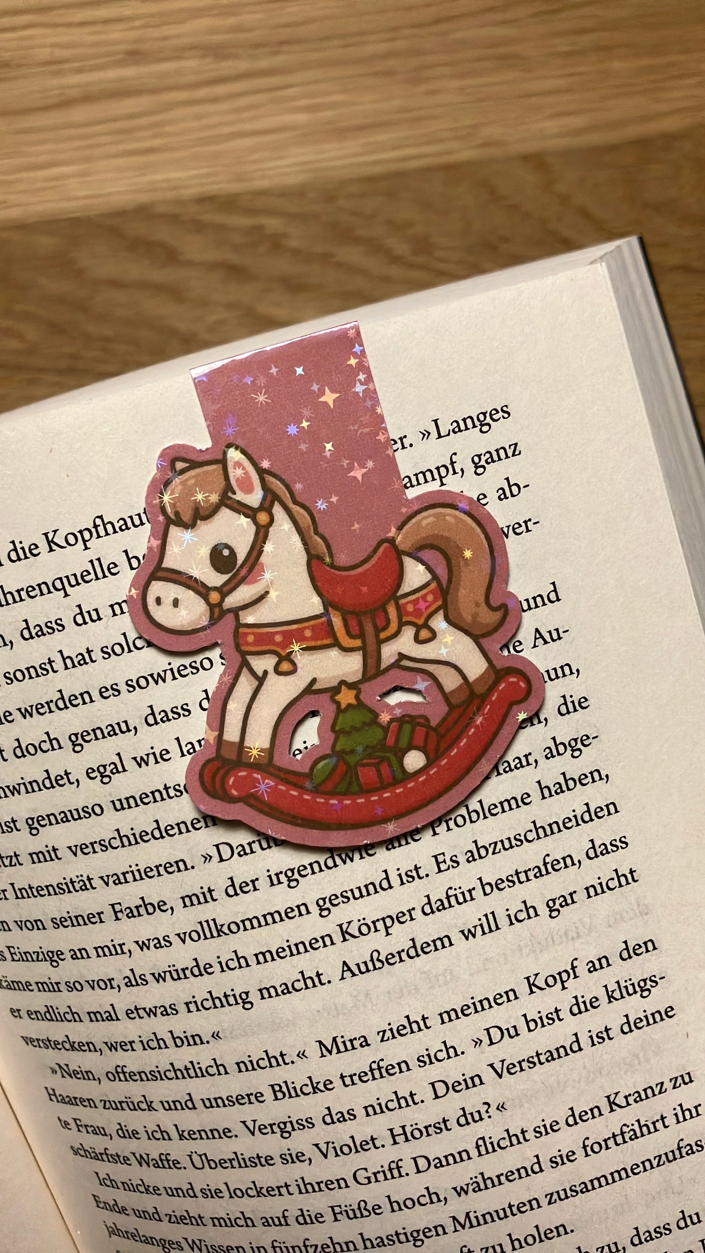 Lesezeichen Magnetisch Schaukelpferd