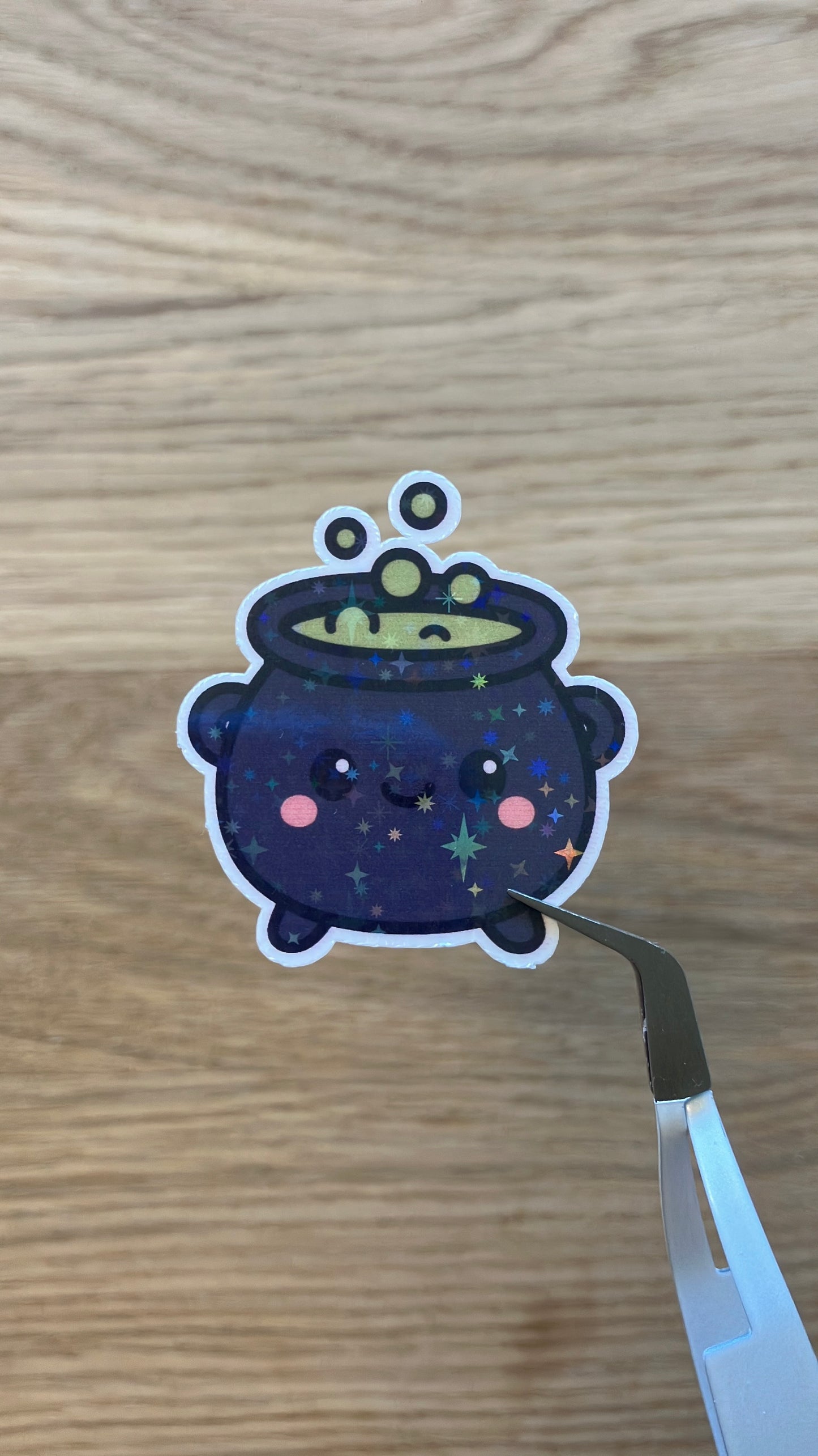 Hexen Kessel Sticker