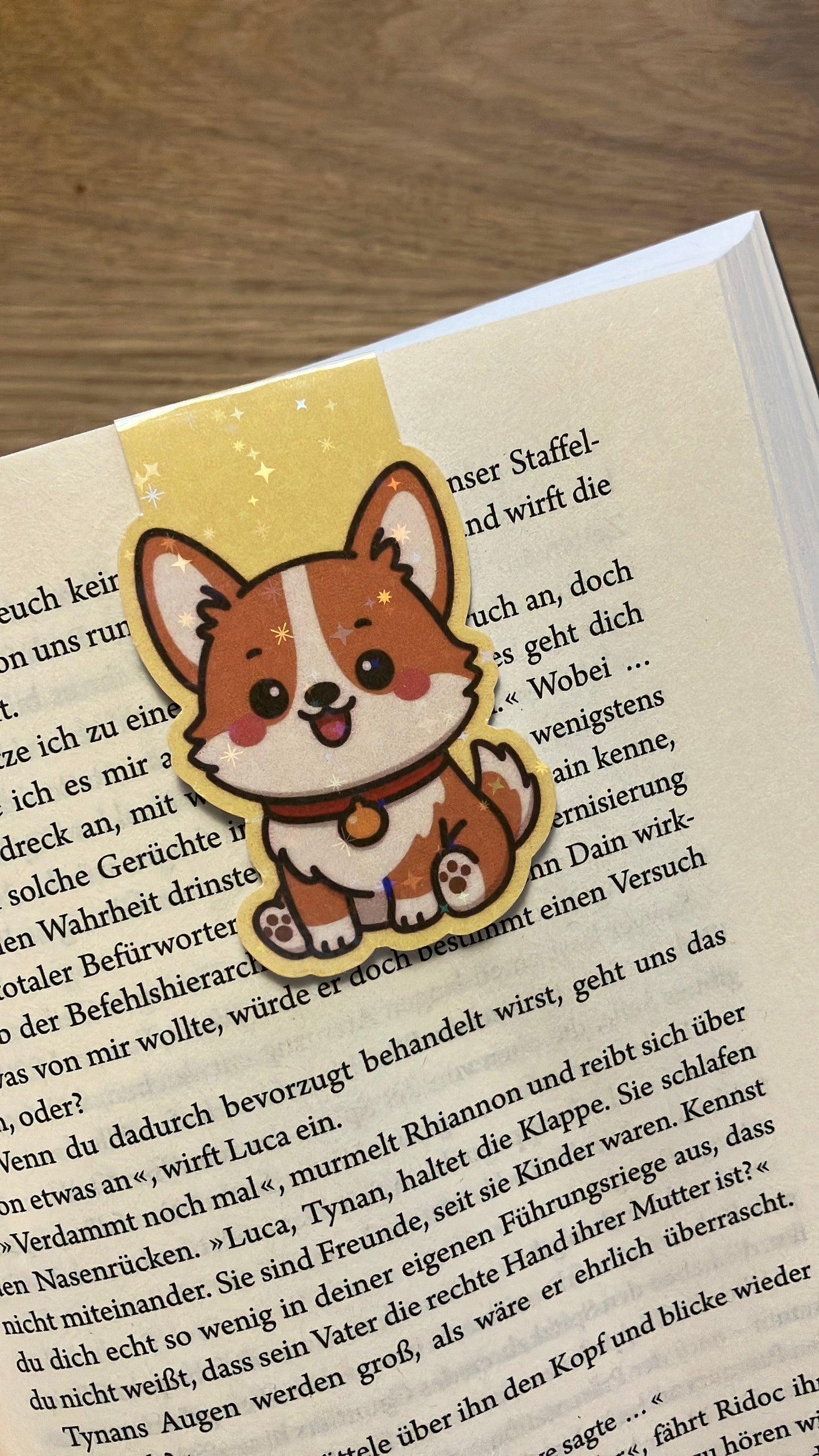 Lesezeichen Magnetisch Corgi