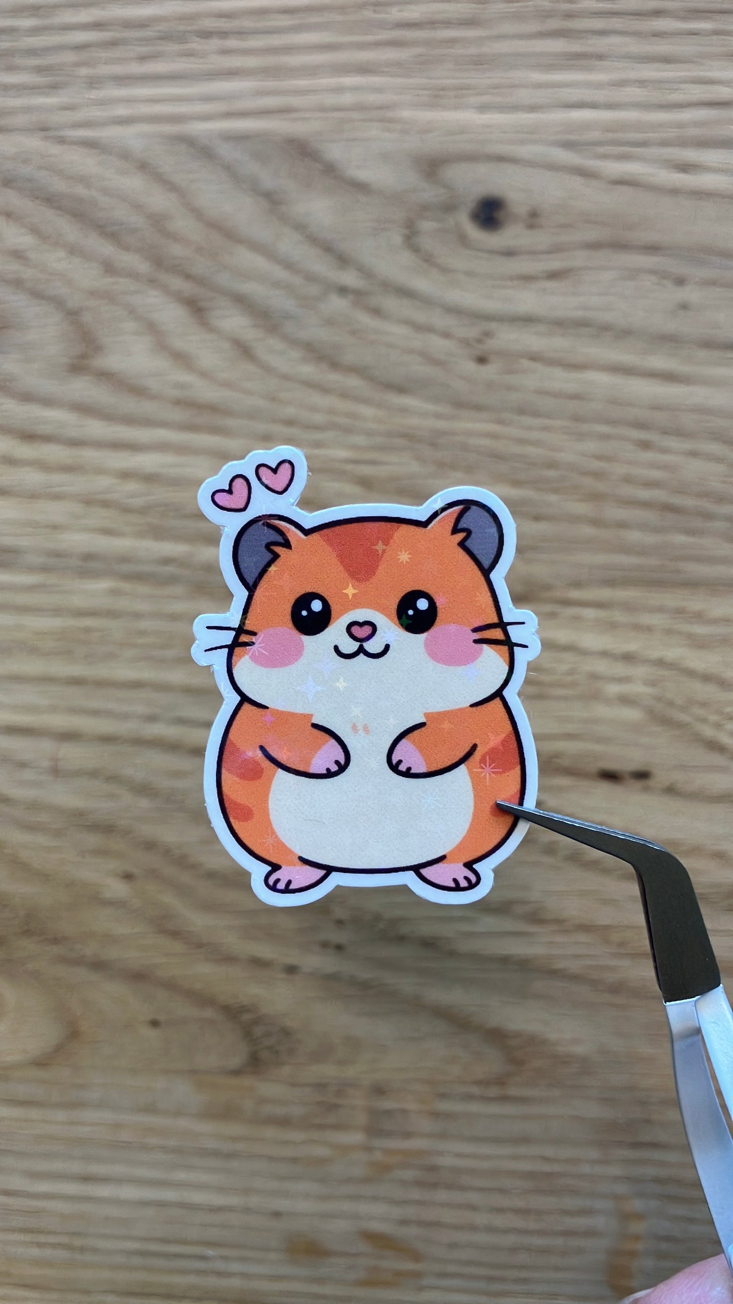 Goldhamster Sticker