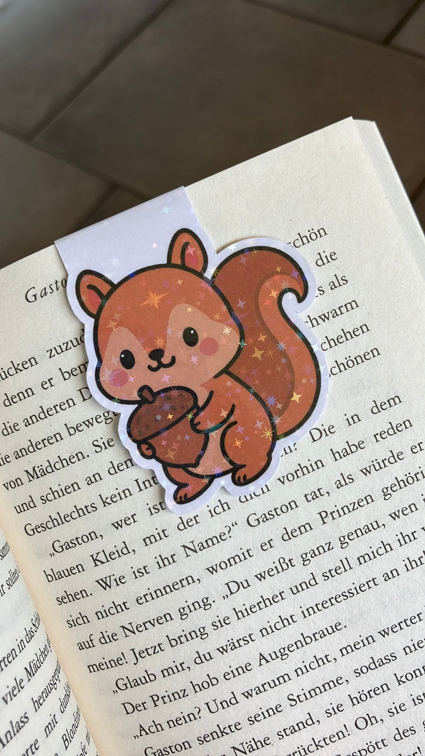 Lesezeichen Magnetisch Eichhörnchen