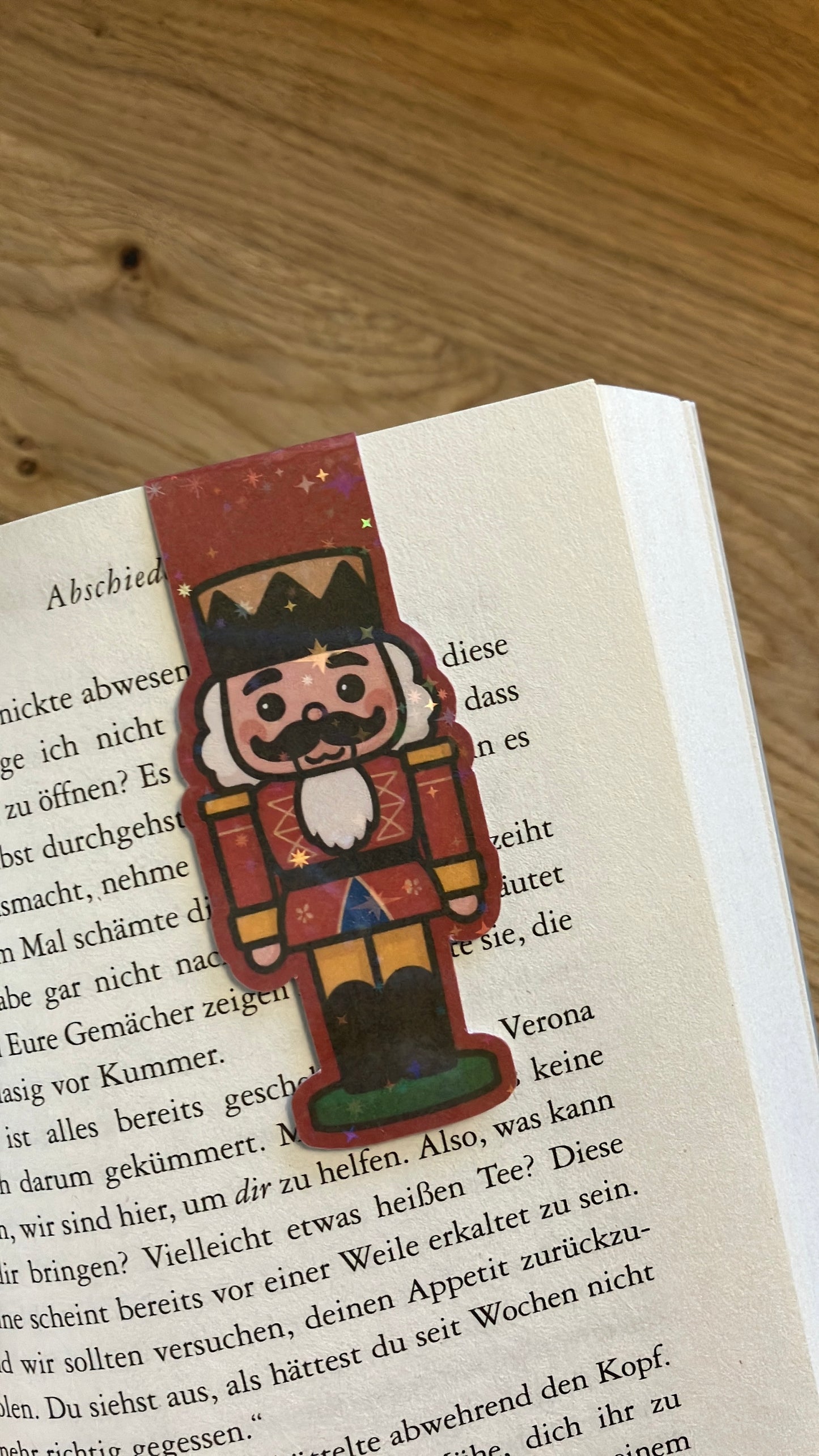 Lesezeichen Magnetisch Nussknacker