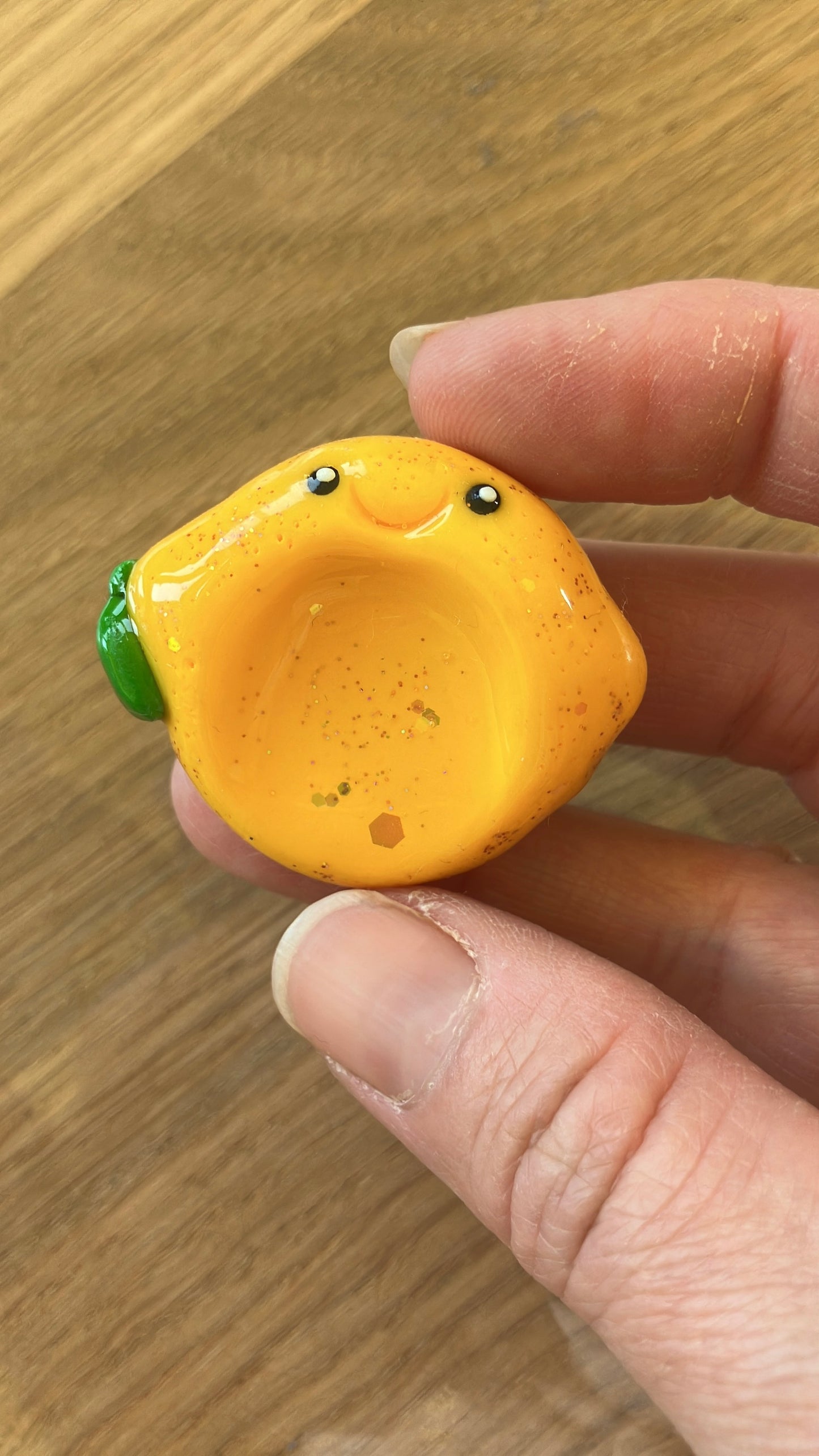 Anti Stress Stein Zitrone