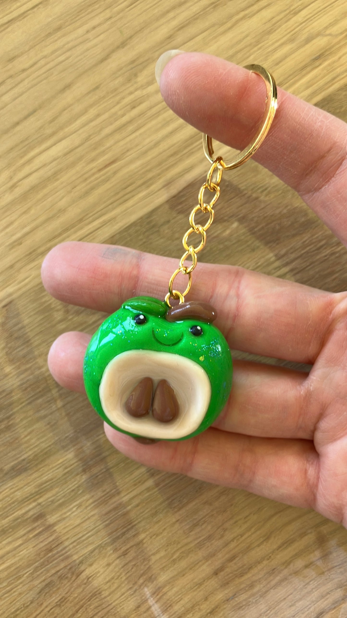 Anti Stress Stein Anhänger Apfel