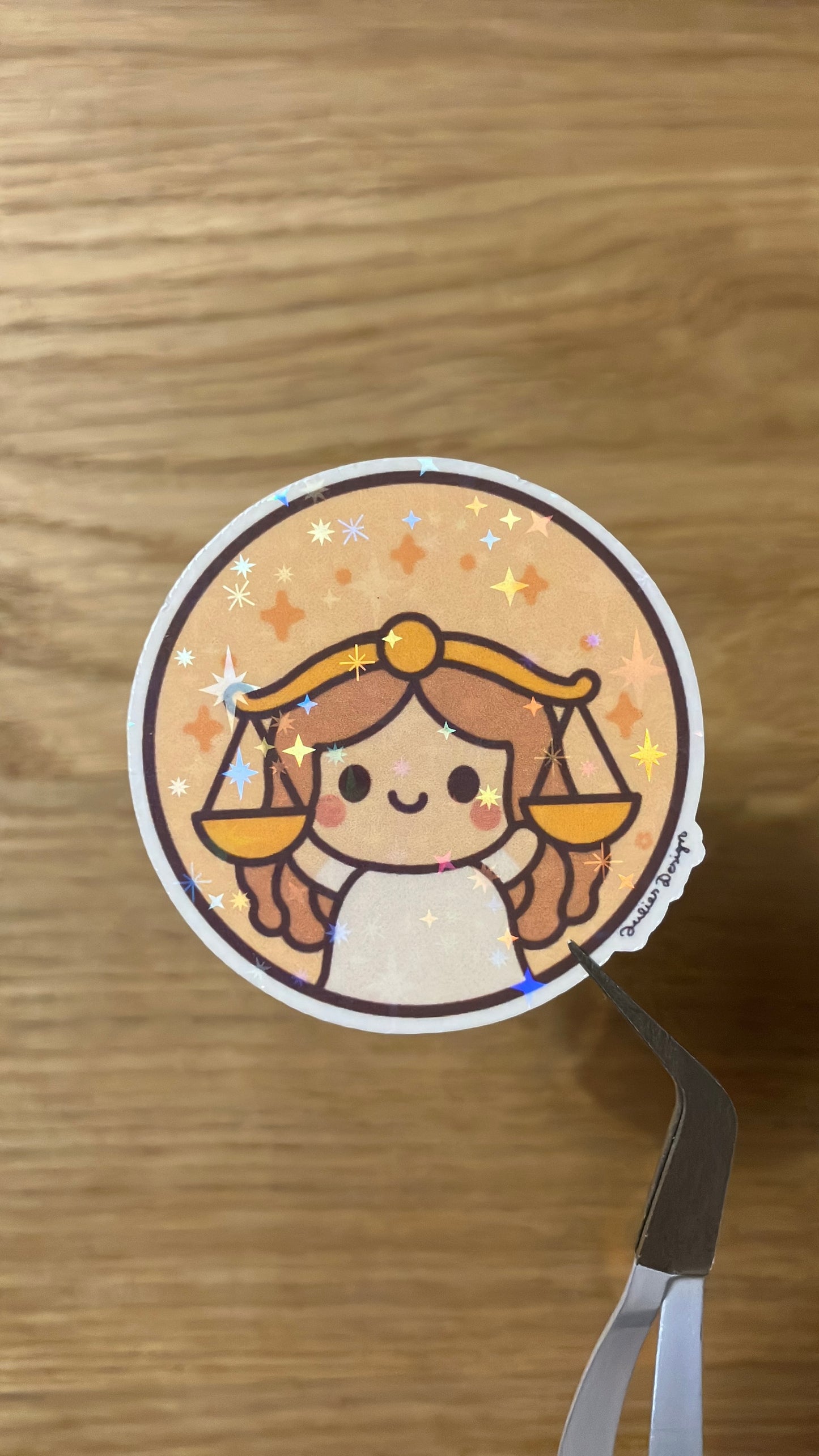 Sternzeichen Sticker Waage