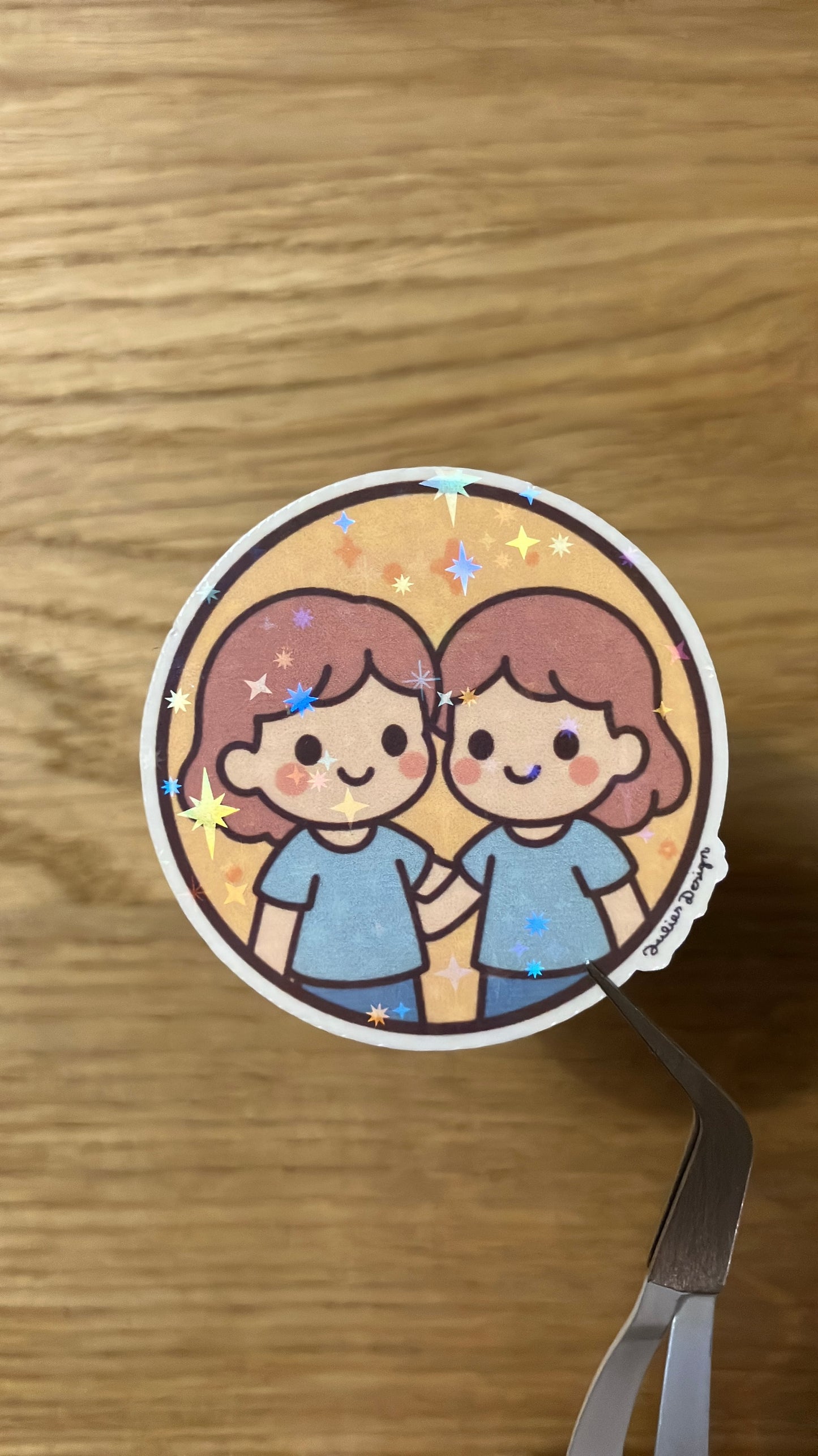 Sternzeichen Sticker Zwillinge