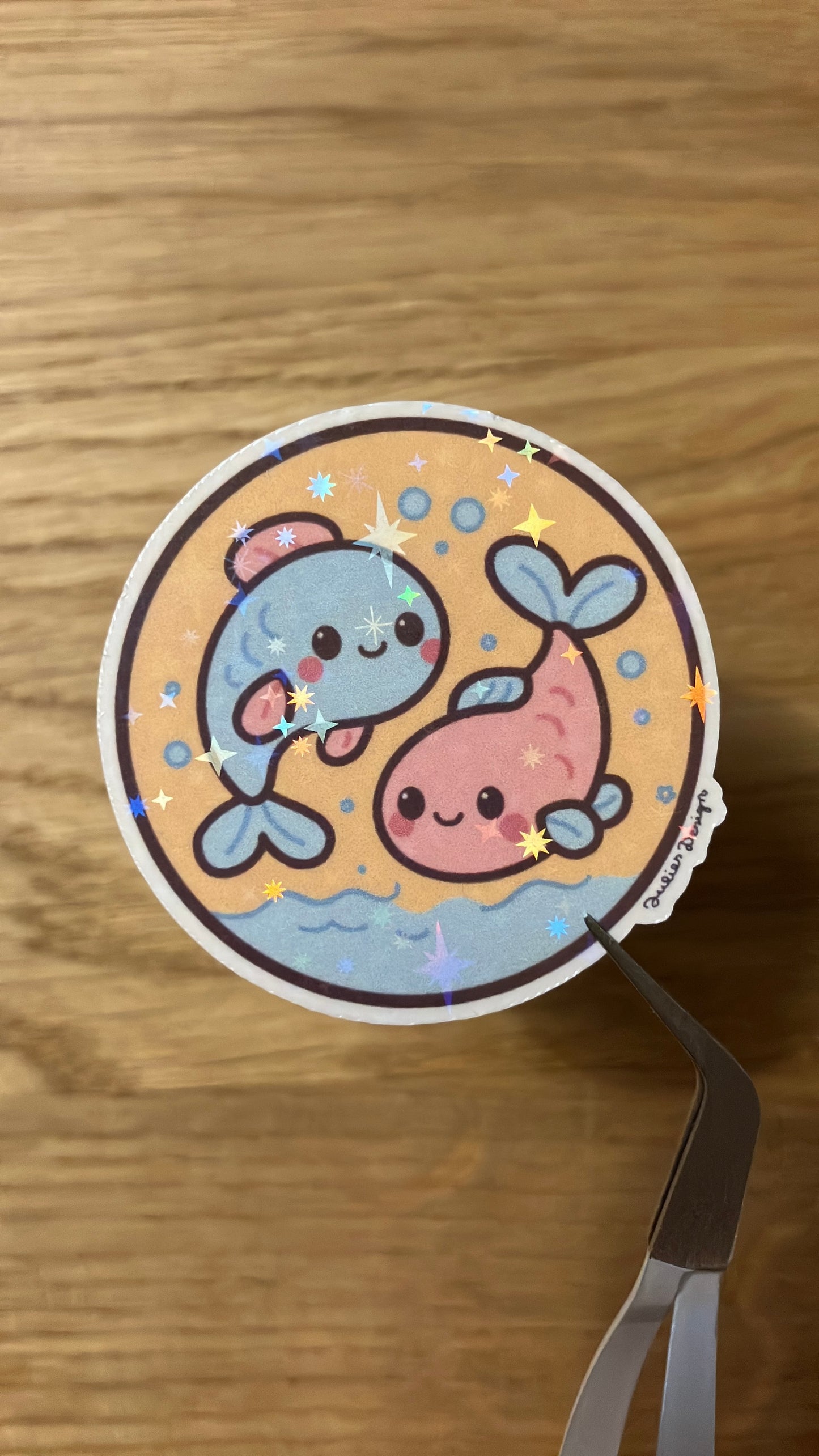 Sternzeichen Sticker Fische