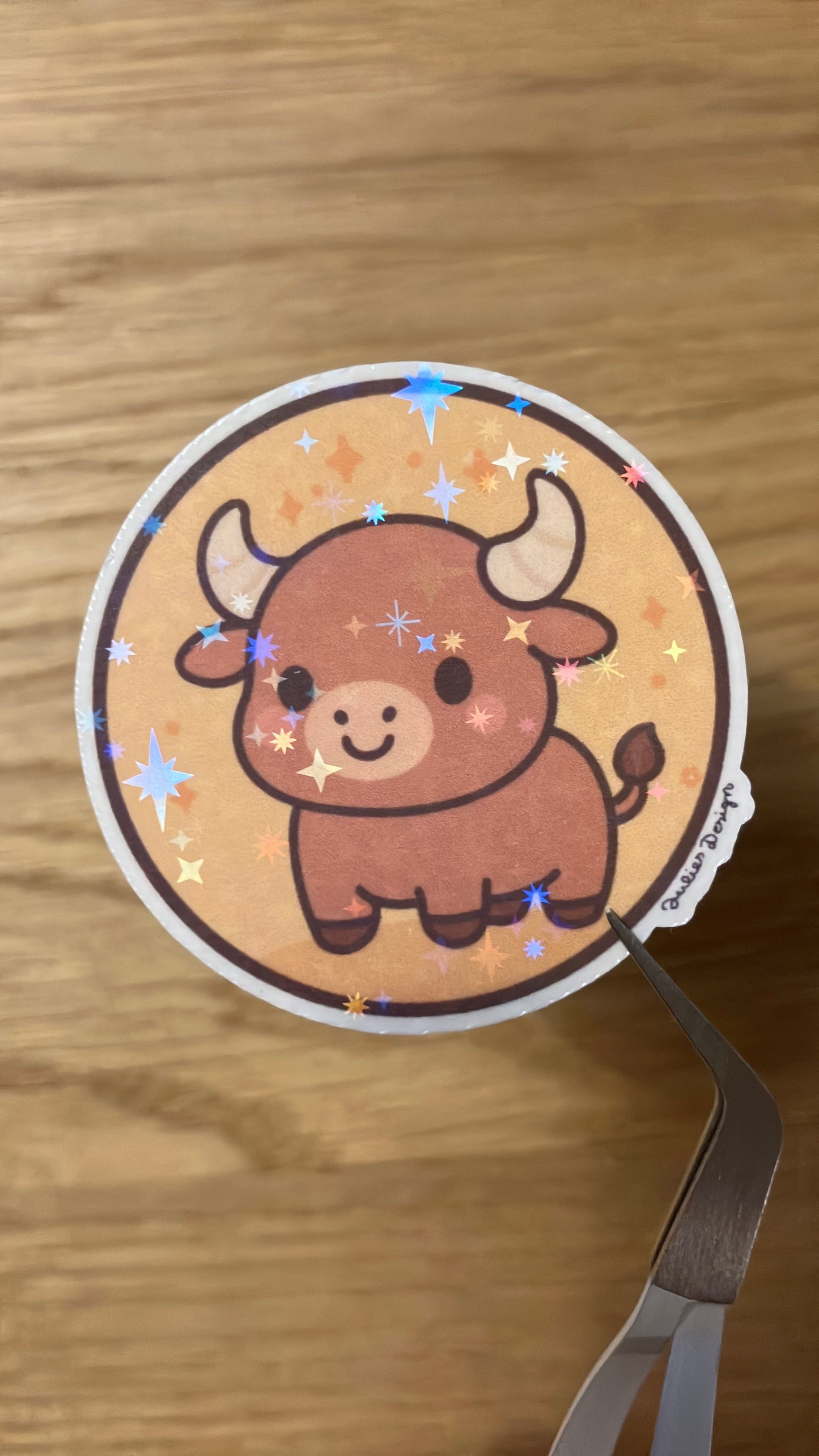 Sternzeichen Sticker Stier