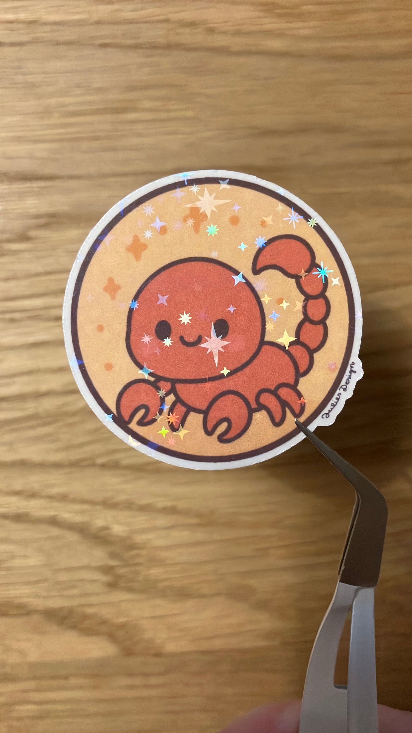 Sternzeichen Sticker Skorpion