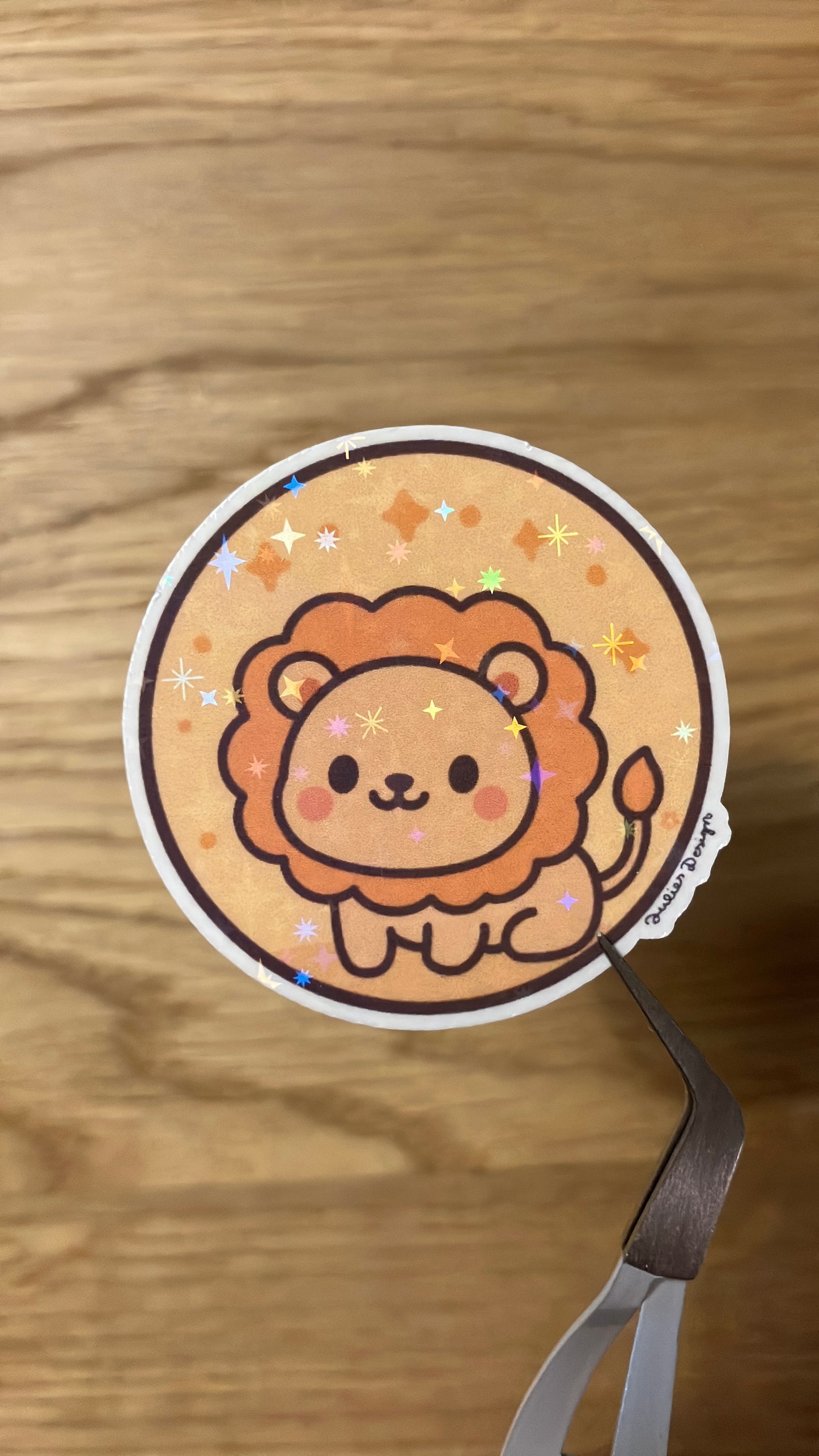 Sternzeichen Sticker Löwe