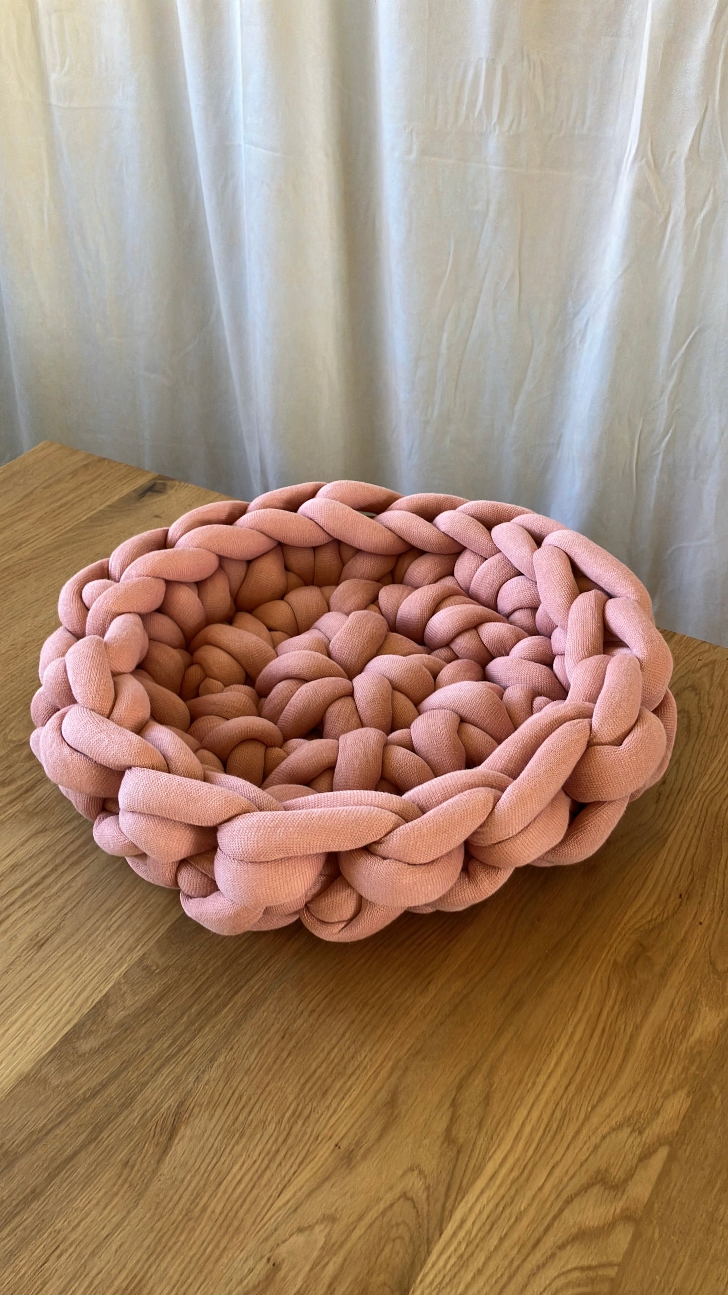 Katzenbett Katzennest Handknitt