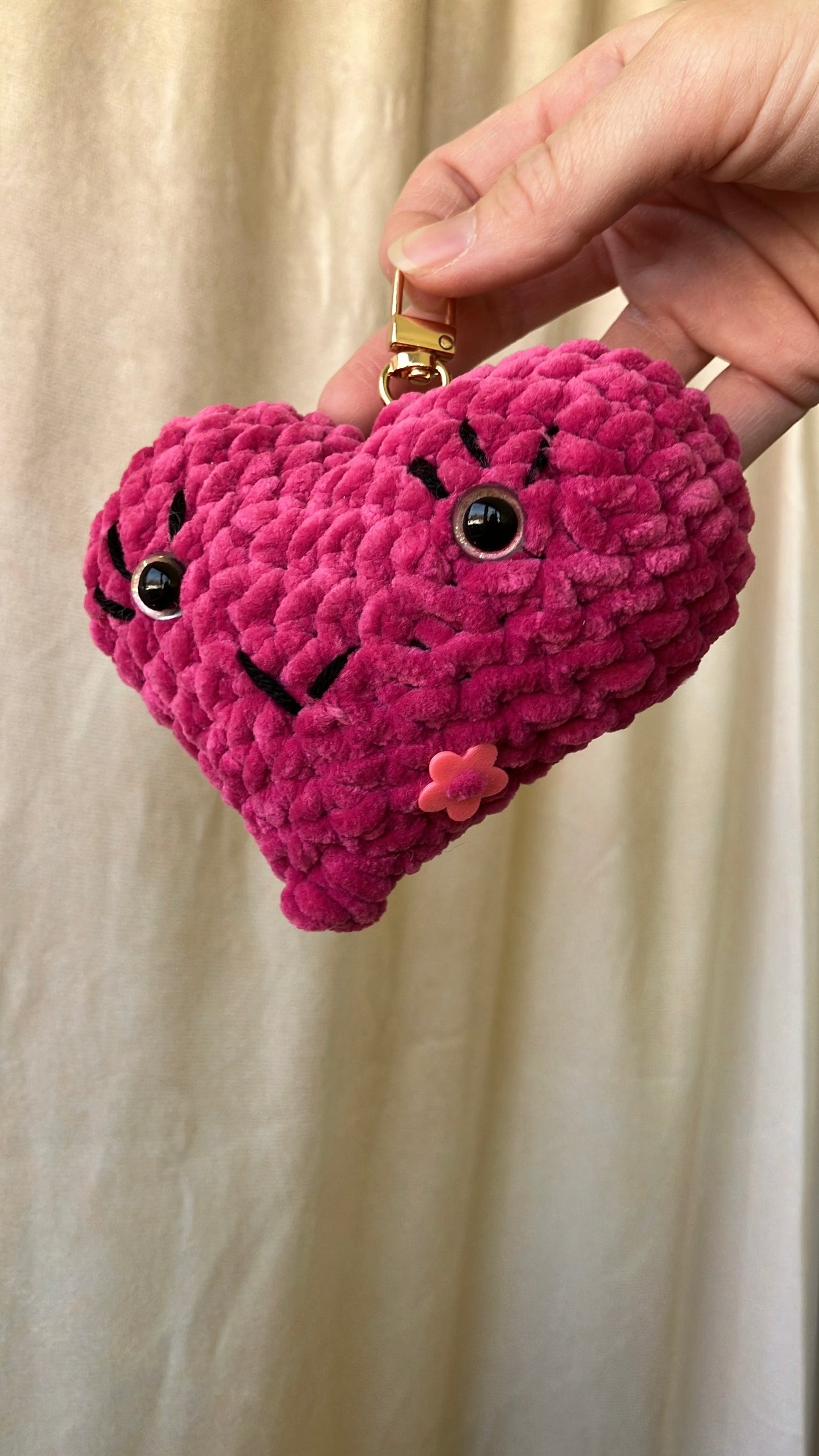 Herzilein Anhänger Pink