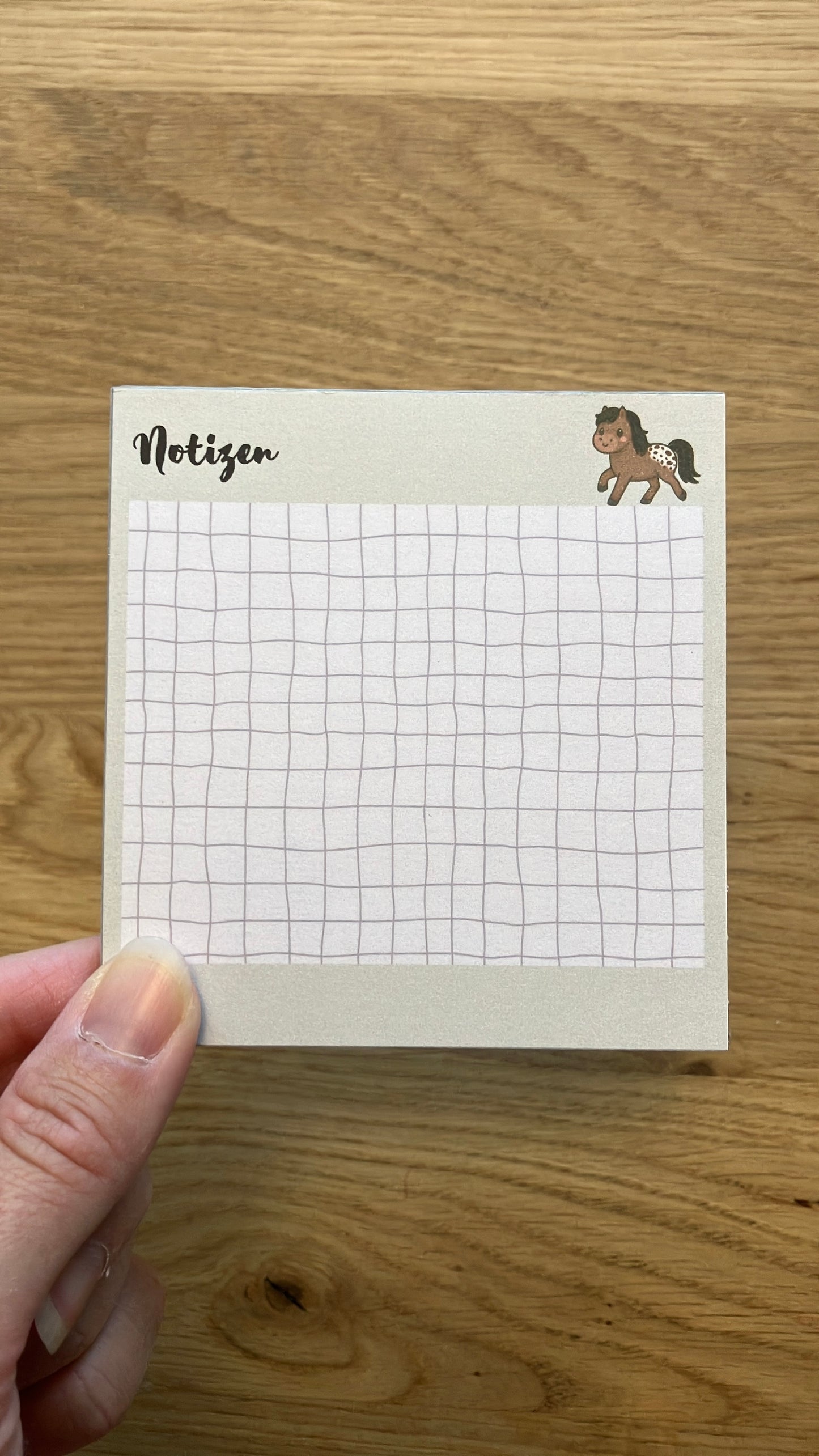 Mini Notizblock Pferd Appaloosa