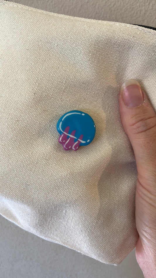 Pin Jellyfish Handgemacht