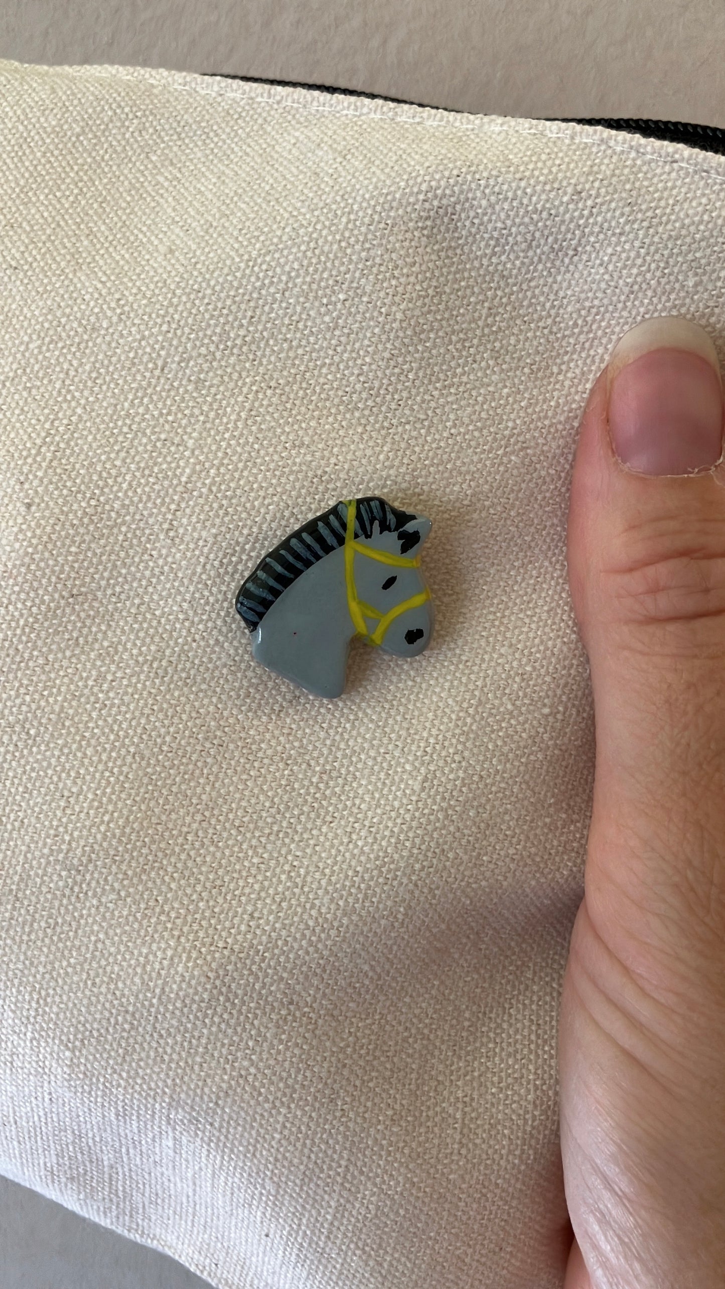 Pin Esel Handgemacht