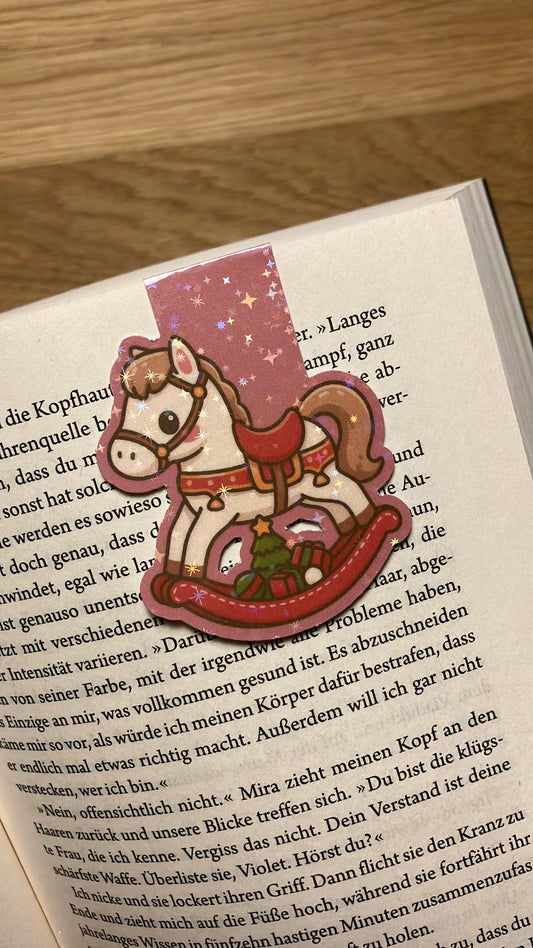 Lesezeichen Magnetisch Schaukelpferd