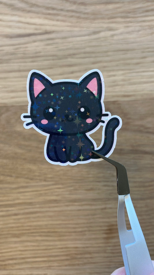 Magische Katze Sticker