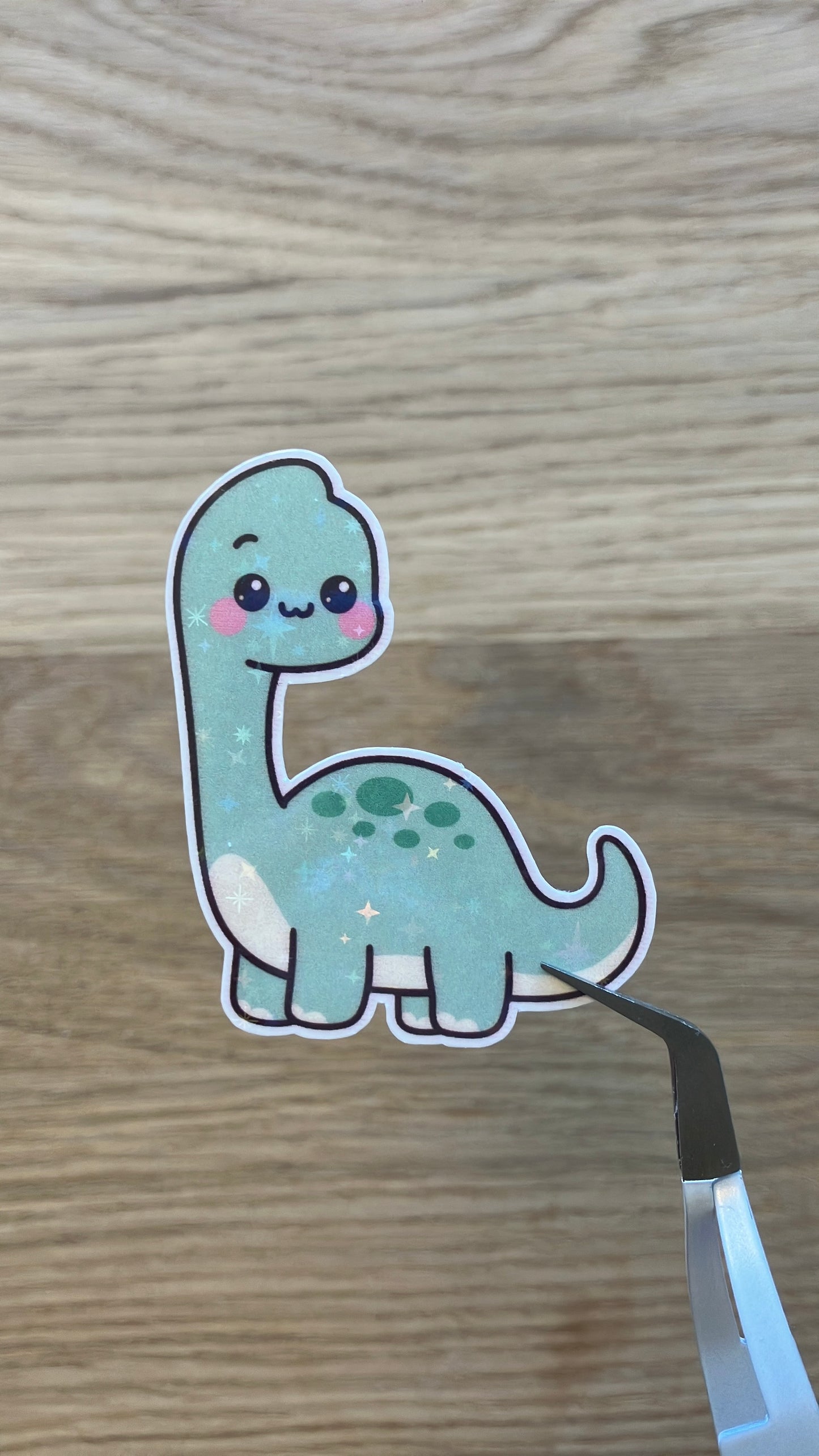 Brachiosaurus Sticker Langhals