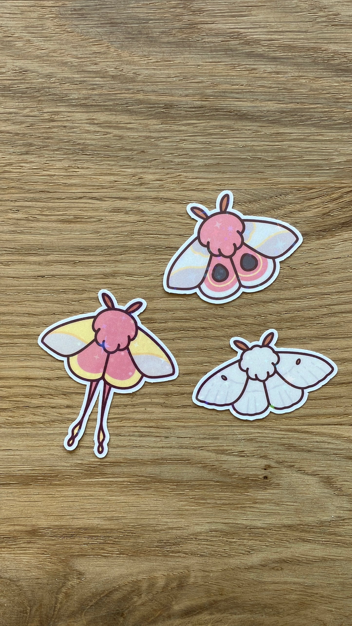 Moth Sticker Set