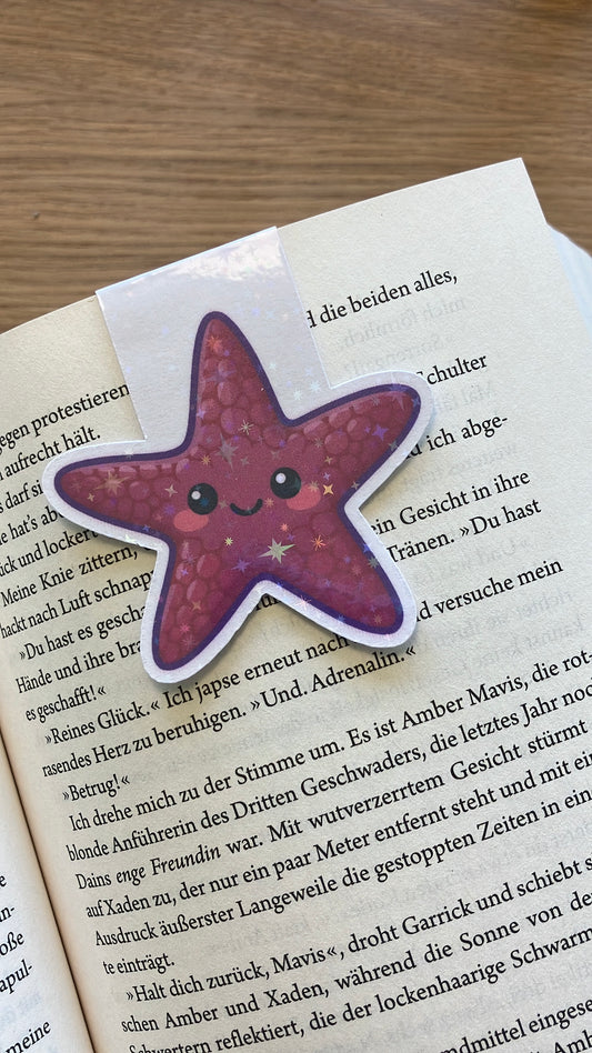 Lesezeichen Seestern Magnetisch