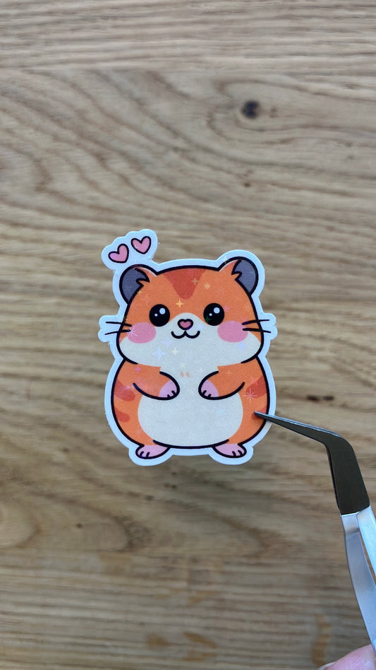 Goldhamster Sticker