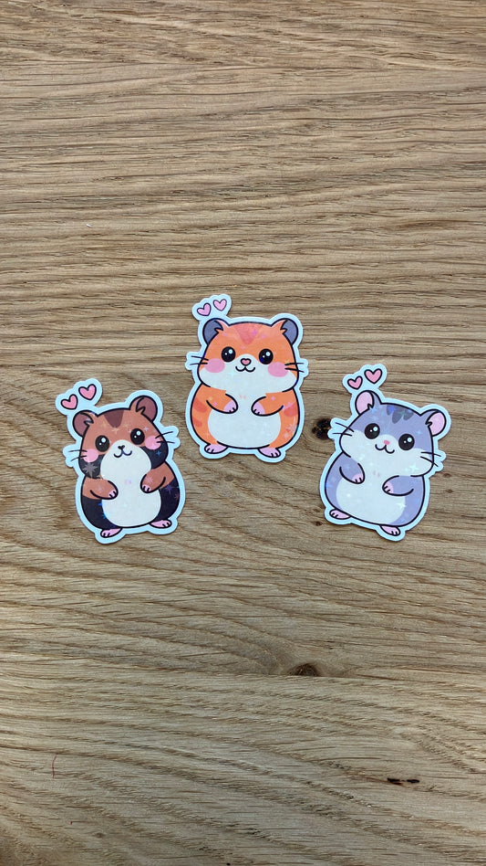 Hamster Sticker Set