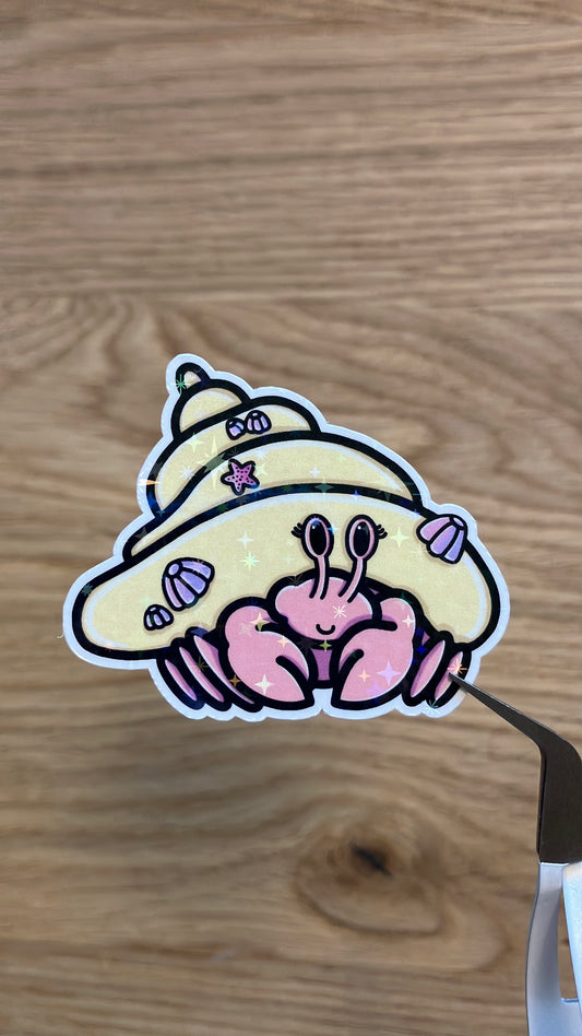 Einsiedler Krebs Sticker