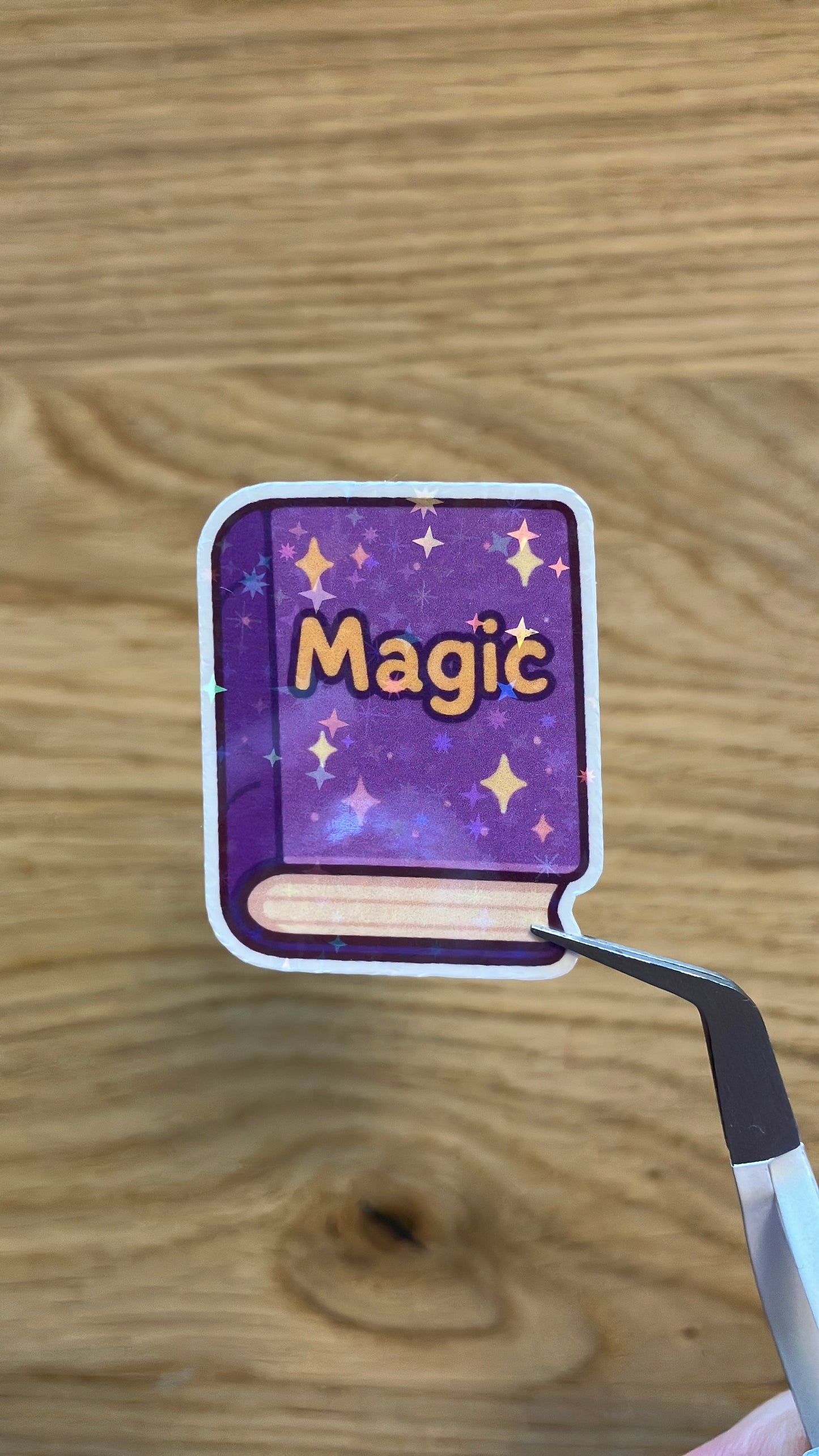 Magisches Buch Sticker
