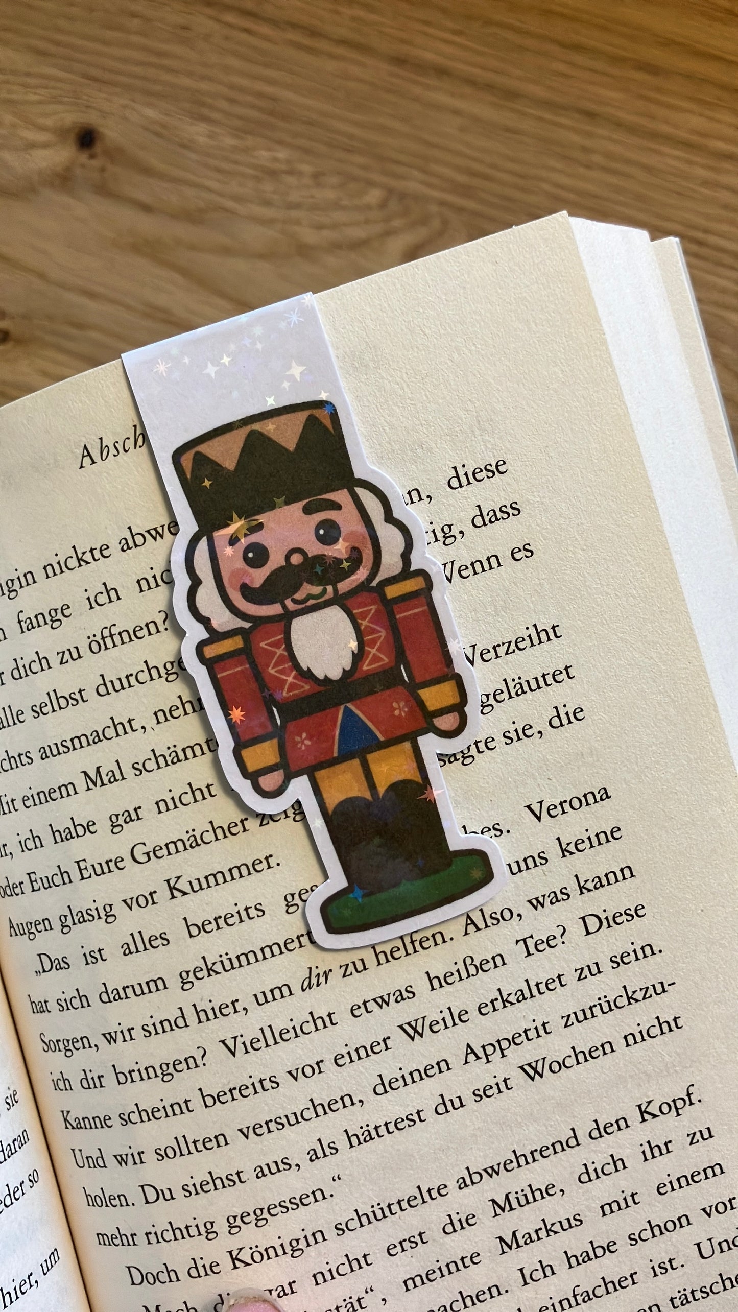 Lesezeichen Magnetisch Nussknacker