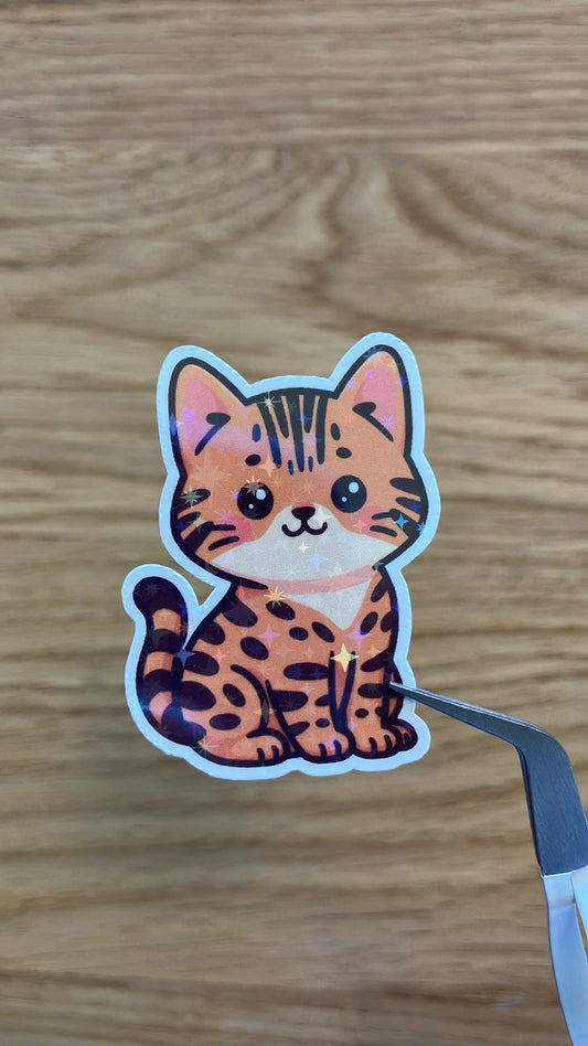 Bengal Katze Sticker