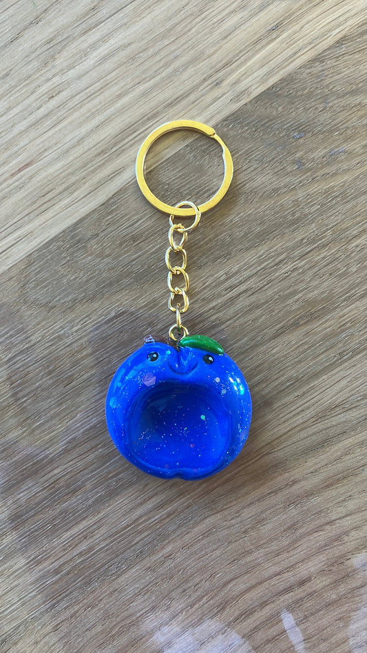 Anti Stress Stein Anhänger Pflaume