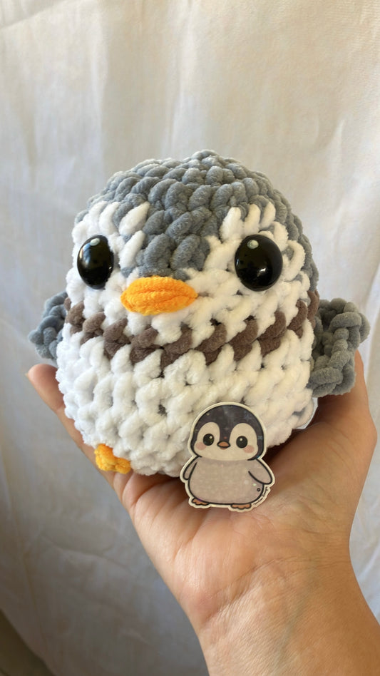 Babypinguin "Peet" Häkelkuscheltier