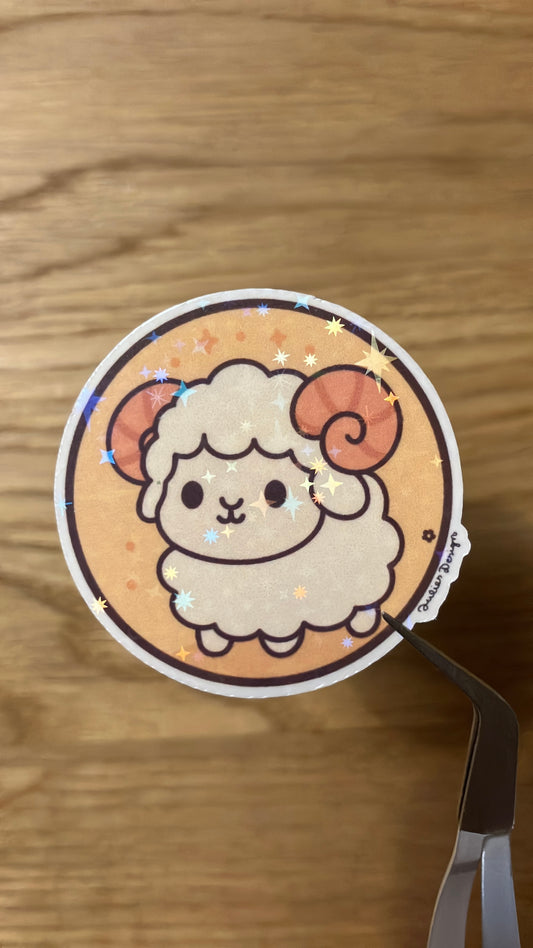 Sternzeichen Sticker Widder