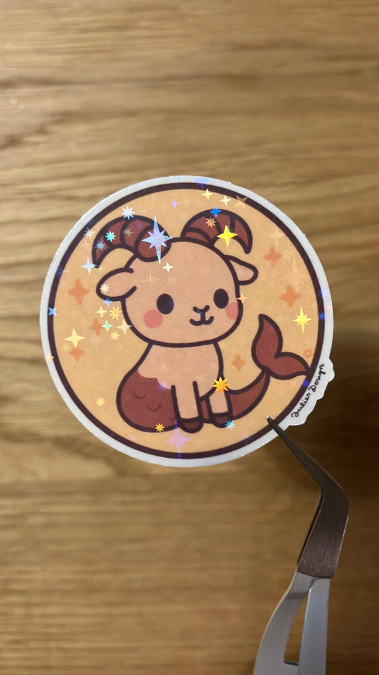 Sternzeichen Sticker Steinbock