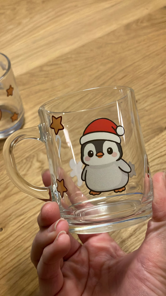 Tasse Transparent Weihnachtlich
