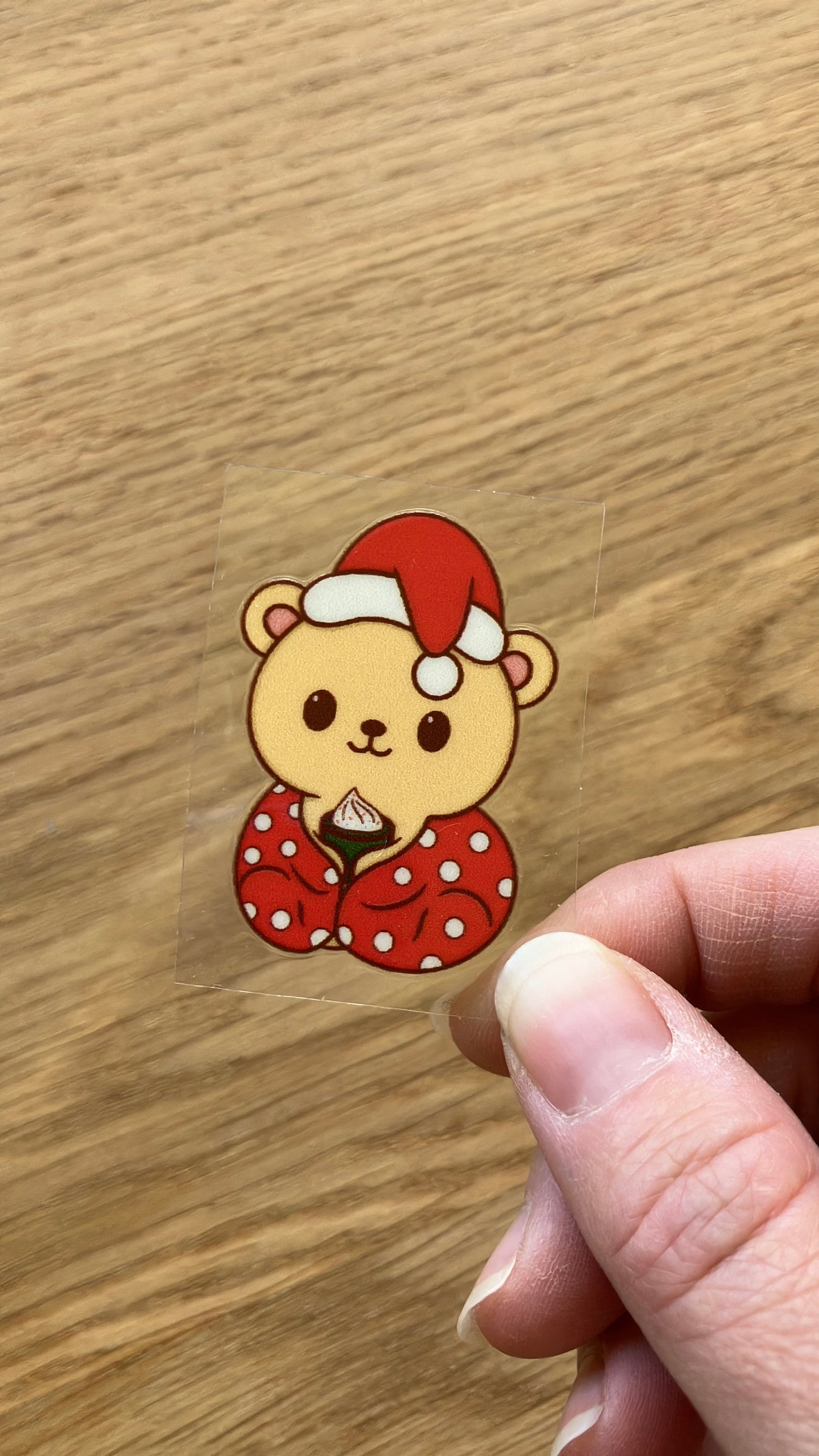 Tasse Transparent Weihnachtlich