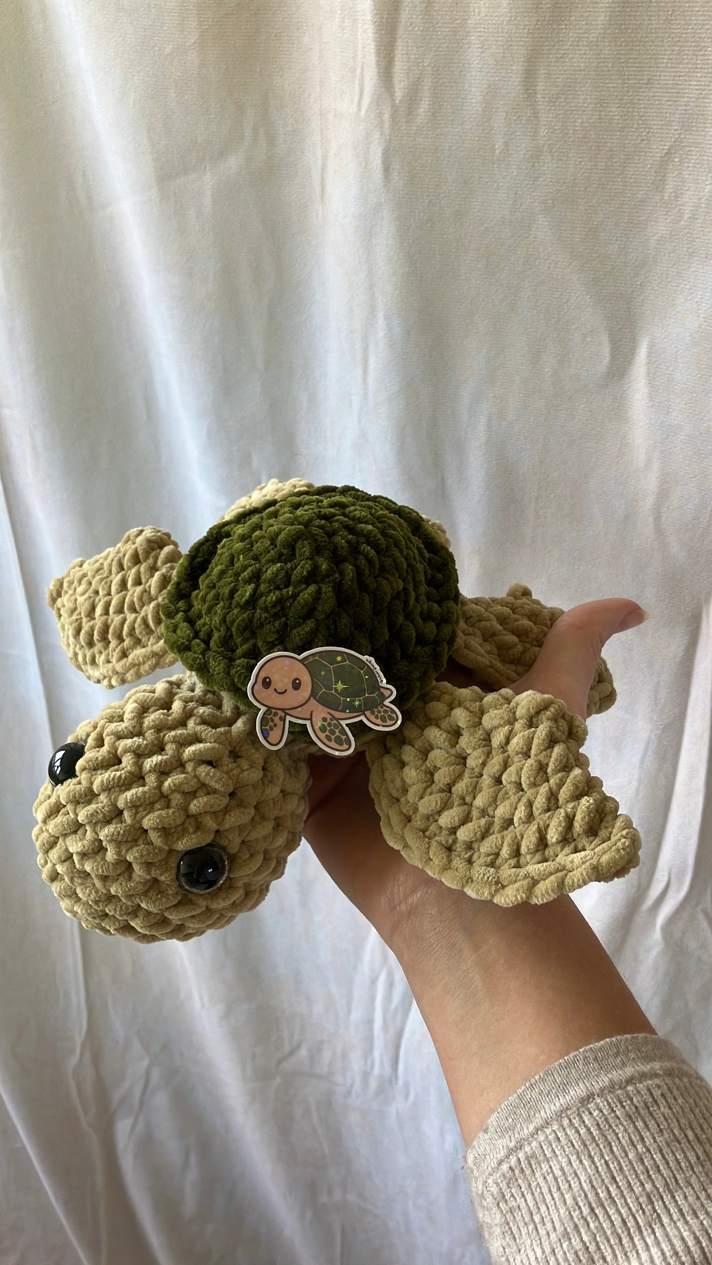 Meeres Schildkröte "Lotti" Häkelkuscheltier