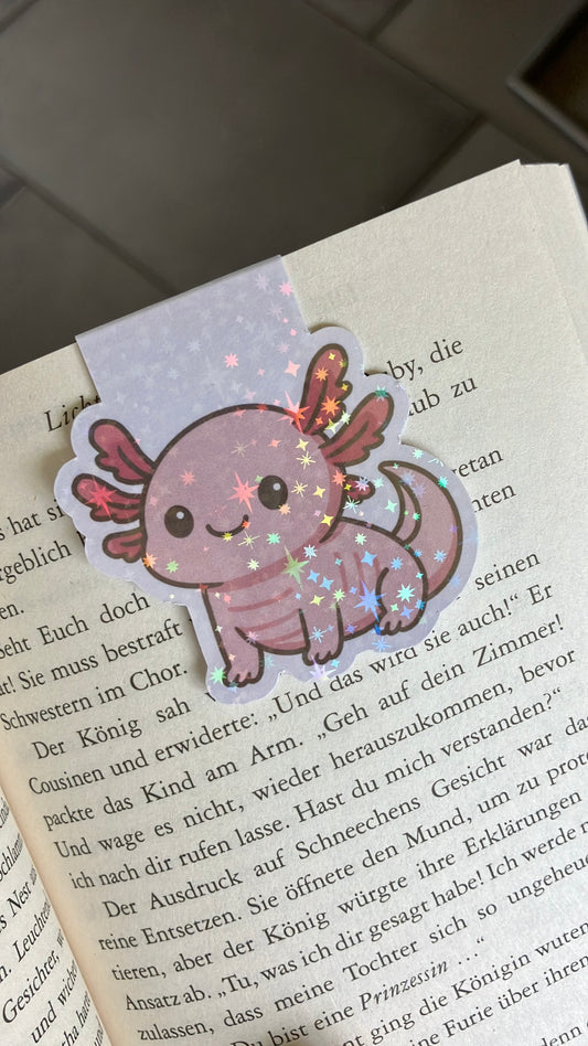 Lesezeichen Magnetisch Axolotl