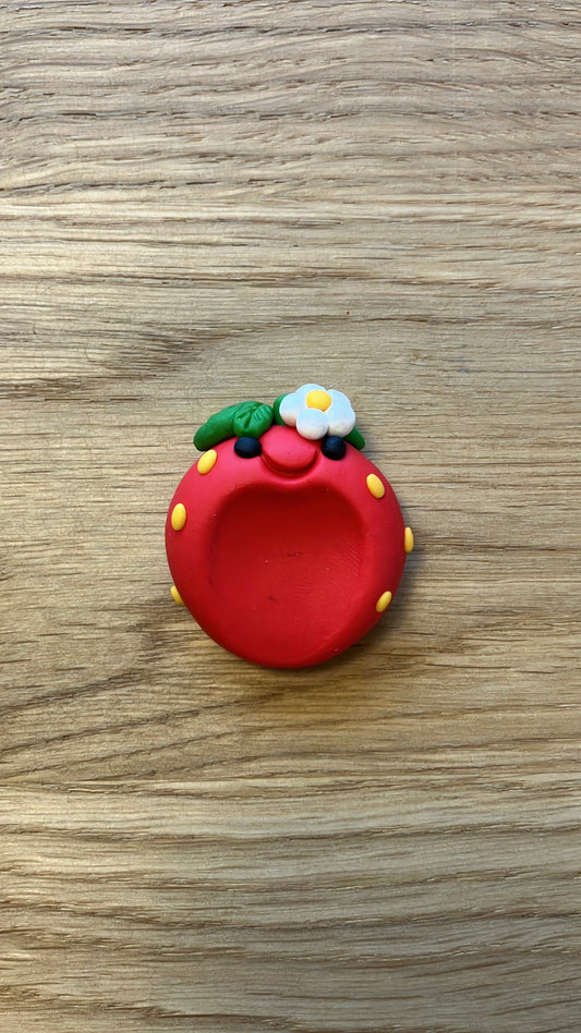 Anti Stress Erdbeere - Worry Stone