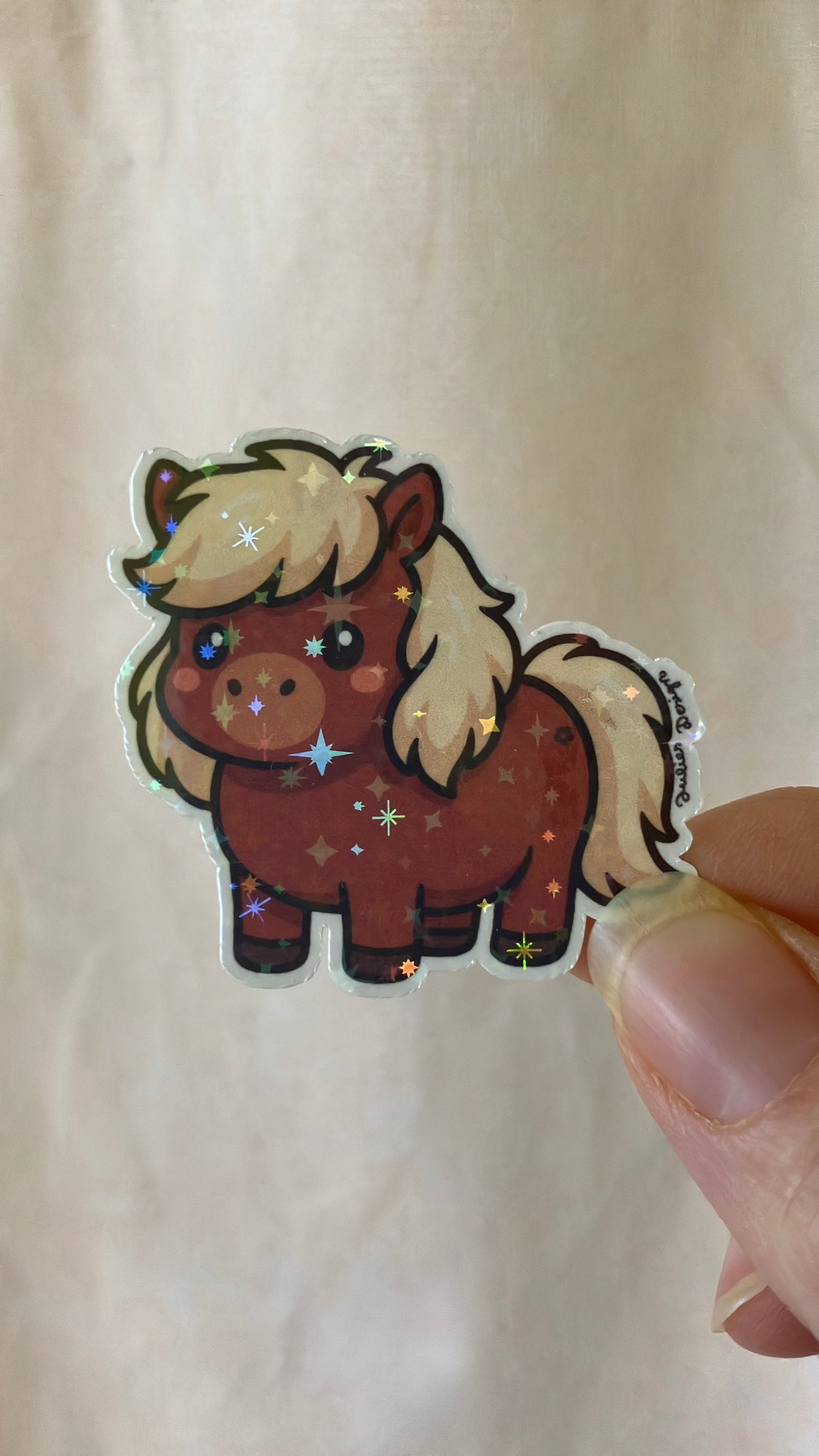 Shetland Pony Sticker