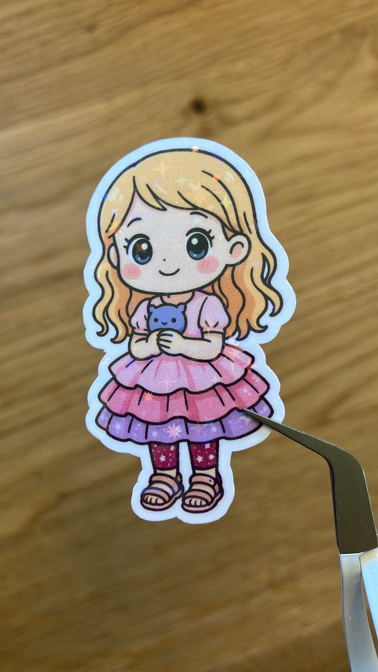 Mädchen Kawaii Stil