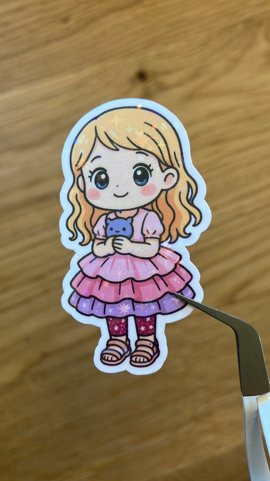 Mädchen Kawaii Stil