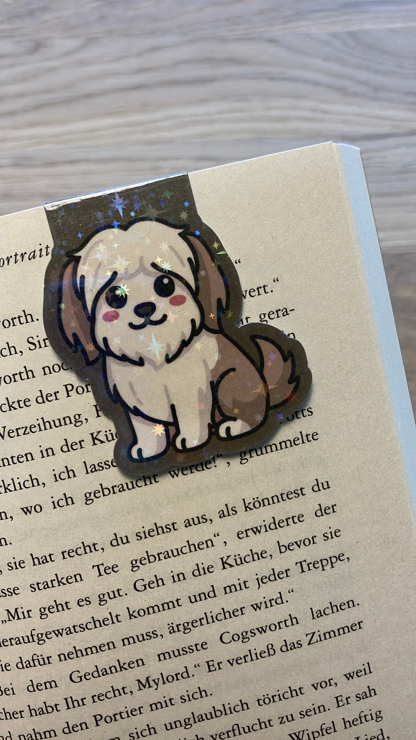 Lesezeichen Magnetisch Bearded Collie